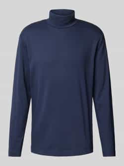Tom Tailor Regular fit shirt met lange mouwen van katoenmix met col