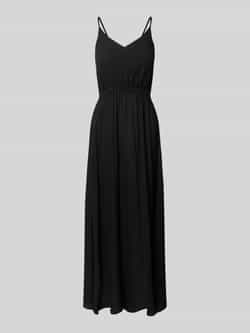 Ichi Maxi-jurk met afgeronde V-hals model 'MARRAKECH'