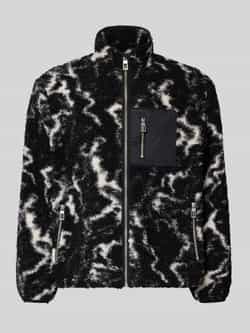 Only & Sons Regular fit jack van teddybont met all-over motief model 'JAIMY'