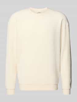 American vintage Sweatshirt met ribboorden model 'BOBY'