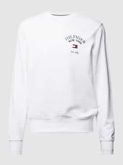 Tommy Hilfiger Sweatshirt WCC ARCHED VARSITY SWEATSHIRT met modieuze logoprint op borsthoogte