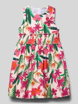 Guess Knielange jurk met ronde hals model 'POPELINE'