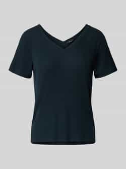 Opus T-shirt met V-hals model 'Savella'