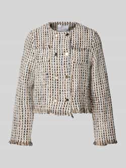 Rich & Royal Blazer in bouclé-look