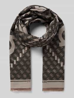 Guess Sjaal met labelprint