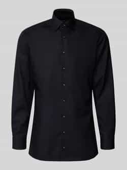 Olymp Regular fit zakelijk overhemd van katoen met kentkraag