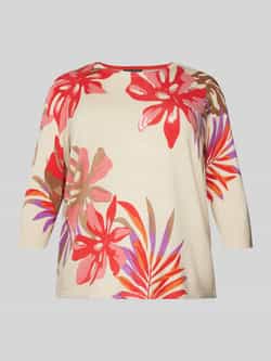 Betty Barclay Bloemenprint Fijngebreide Trui Multicolor Dames