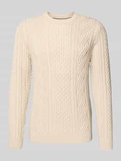 Jack & Jones Premium Gebreide pullover met ribboorden model 'BLUSEAN'