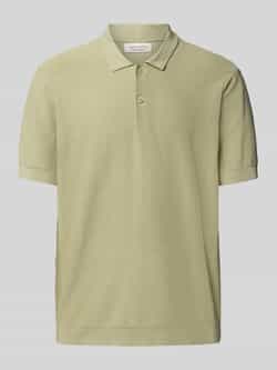 Casual friday Relaxed fit poloshirt met structuurmotief model 'EDWARD'