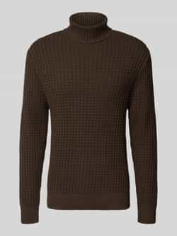Selected Homme Regular fit coltrui in wafelstructuur model 'TOM'