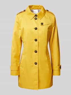Fuchs Schmitt Trenchcoat met strookzakken