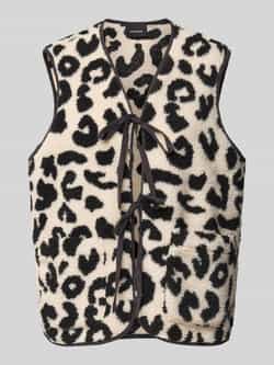 Vero Moda Regular fit gilet in teddybontlook model 'CLEO'