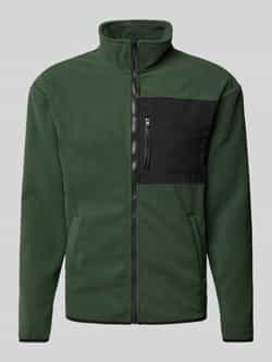 Blend Sweatjack met opstaande kraag