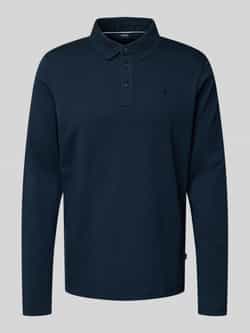 JOOP! COLLECTION Regular fit poloshirt in design met lange mouwen model 'Pero'