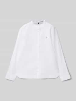 Tommy Hilfiger Teens Overhemdblouse met opstaande kraag