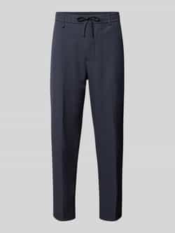 BOSS Green Regular fit stoffen broek met tunnelkoord model 'Convert'