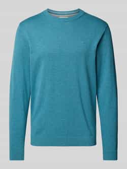 Tom Tailor Regular fit gebreide pullover van ademend zacht katoen