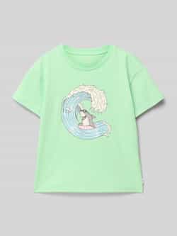 Tom Tailor Regular fit T-shirt van puur katoen
