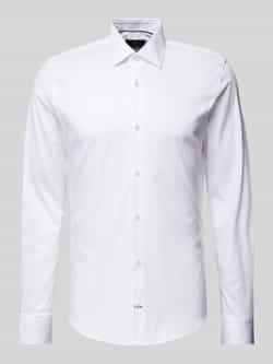 JOOP! Collection Slim fit zakelijk overhemd met kentkraag model 'Pit'