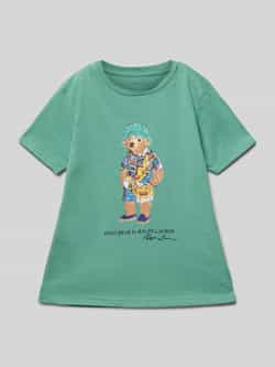 Polo Ralph Lauren Kids T-shirt met labelprint