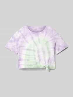 Tom Tailor Relaxed fit T-shirt met knoopdetail