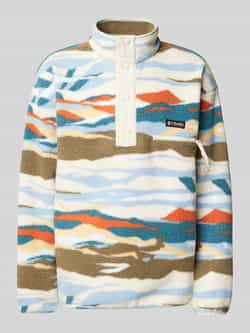 Columbia Pullover van teddybont met ritszak model 'HELVETIA'