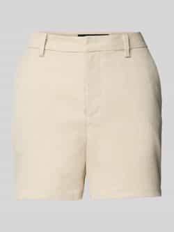 Vero Moda Regular fit korte broek met ceintuurlussen model 'FRIDA'