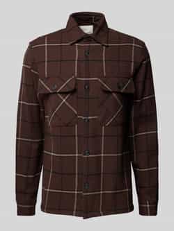 Jack & Jones Premium Slim fit overhemdjack met kentkraag model 'RAYMOND'