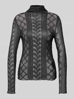 LUISA CERANO Gebreide pullover met ajourpatroon