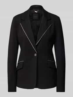 Guess Blazer van viscosemix met klepzakken model 'NEW LENA'