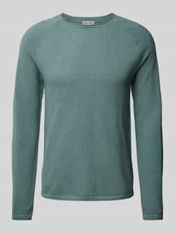 Jack & jones Gebreide pullover met ronde hals model 'HILL'