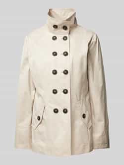 Fuchs Schmitt Trenchcoat van katoenmix
