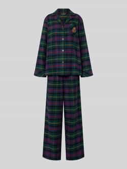 Lauren Ralph Lauren Pyjama met borstzak