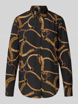 Lauren Ralph Lauren Regular fit blouse met blinde knoopsluiting model 'KRISTY'