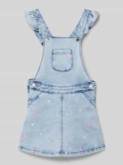 s.Oliver RED LABEL Uitlopende jeansjurk met stitchingdetails