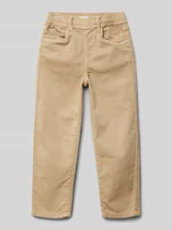 Name it Tapered fit broek in 5-pocketmodel model 'SILAS'