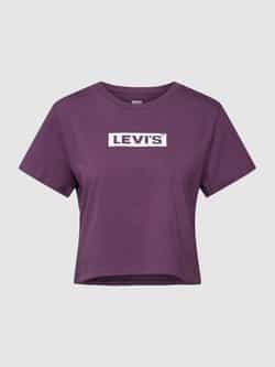 Levi's Kort T-shirt met labelprint model 'JORDIE'