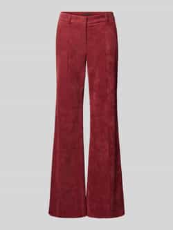 LUISA CERANO Wide leg broek met structuurmotief