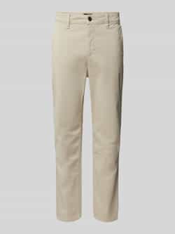 Boss Orange Chino tapered met boss-logo aan de achterkant