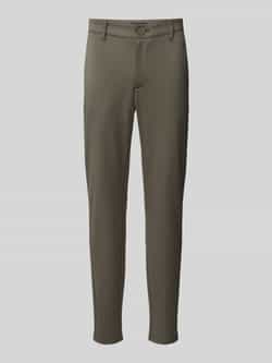 Only & Sons Tapered fit stoffen broek met achterzakken model 'MARK'