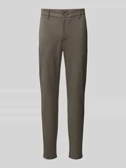 Only & Sons Tapered fit broek in effen design model 'MARK'