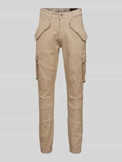 Alpha industries Tapered fit cargobroek met klepzakken model 'COMBAT PANT'