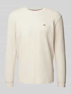Tommy Jeans Regular fit shirt met lange mouwen en labelstitching