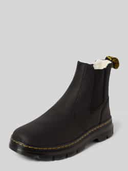 Dr. Martens Chelsea boots van leer met labeldetail model 'Embury'