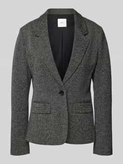 S.Oliver BLACK LABEL Korte blazer met klepzakken aan de voorkant