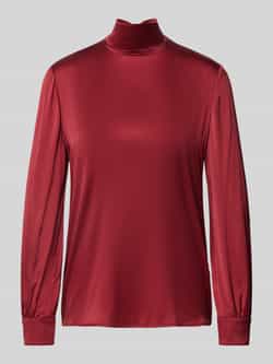 Max Mara Studio Regular fit blouse met zijde en opstaande kraag model 'MARAT'
