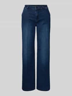 Comma Straight leg jeans met steekzakken