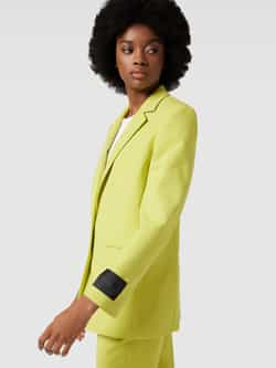 HUGO Lange blazer met viscose model 'Aita'