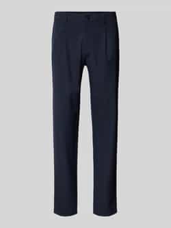 Matinique Pantalon met knoop- en ritssluiting model 'Kian'