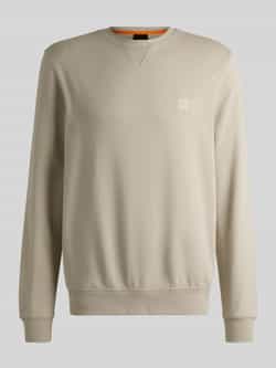 Boss Orange Regular fit sweatshirt van puur katoen model 'WESTART'
